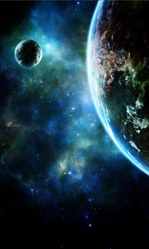Digital Space Mobile Phone Wallpaper Cell HD