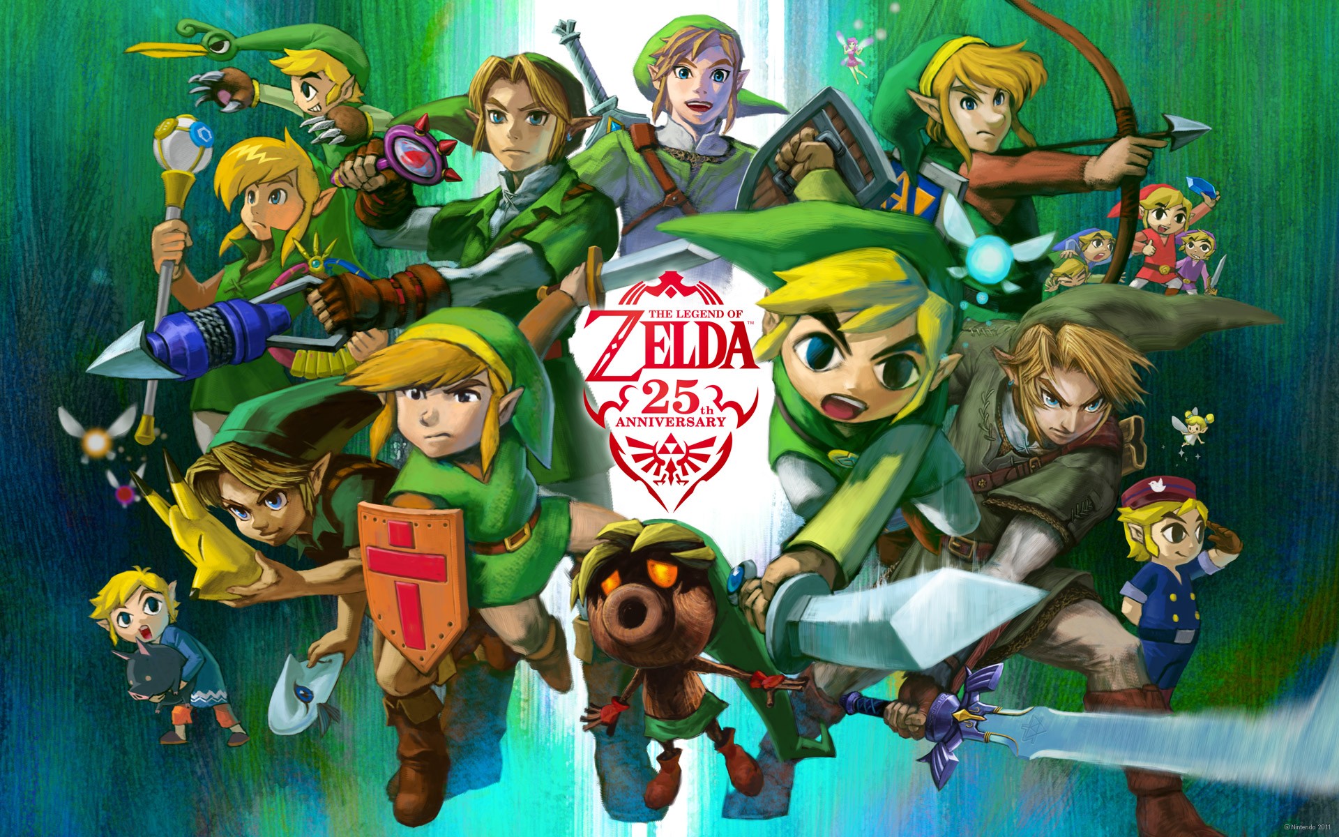 Zelda Anniversary Wallpaper Myspace Background