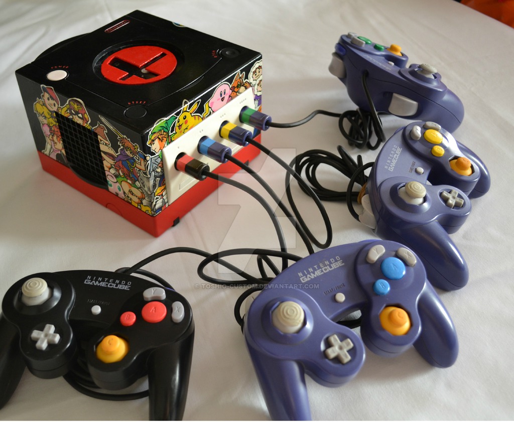 Custom Game Cube Super Smash Bros Melee By Toshio On