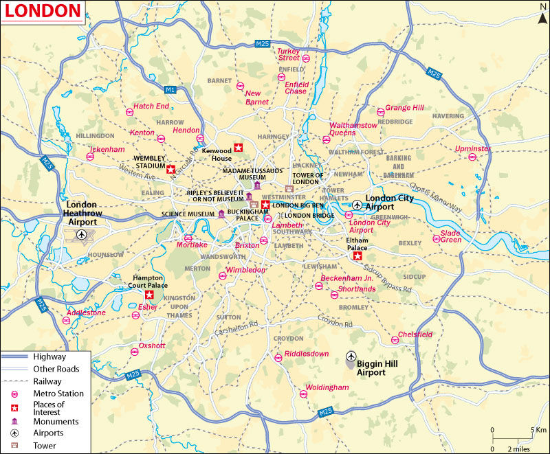 London City Map Hd Wallpaper