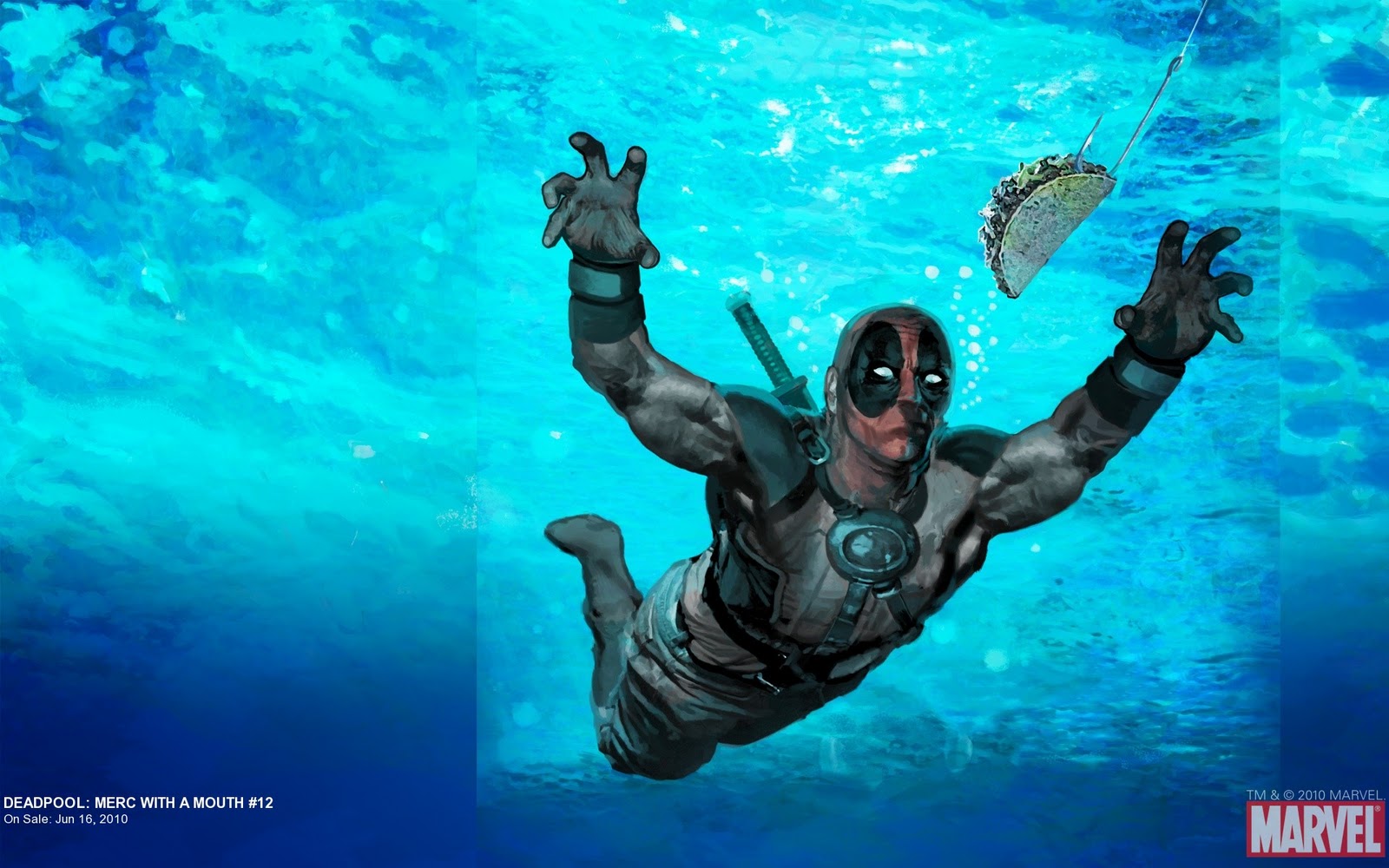 Deadpool Would Swim A Billion Miles For Taco