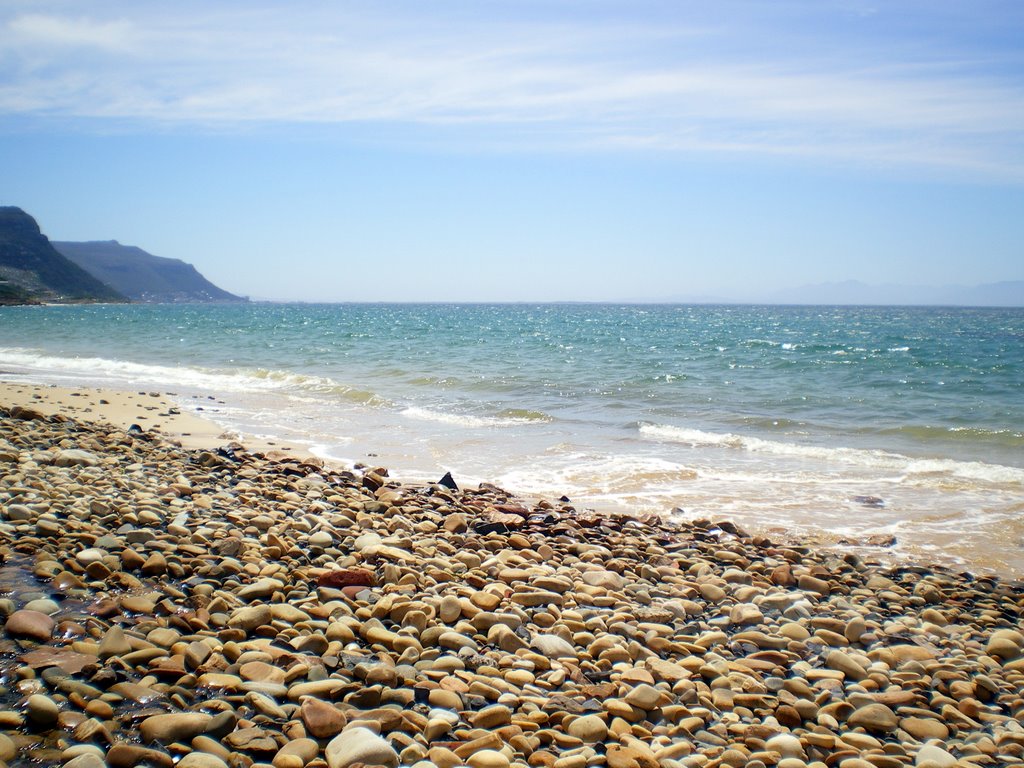 Rocky Beach With To Fish Hoek