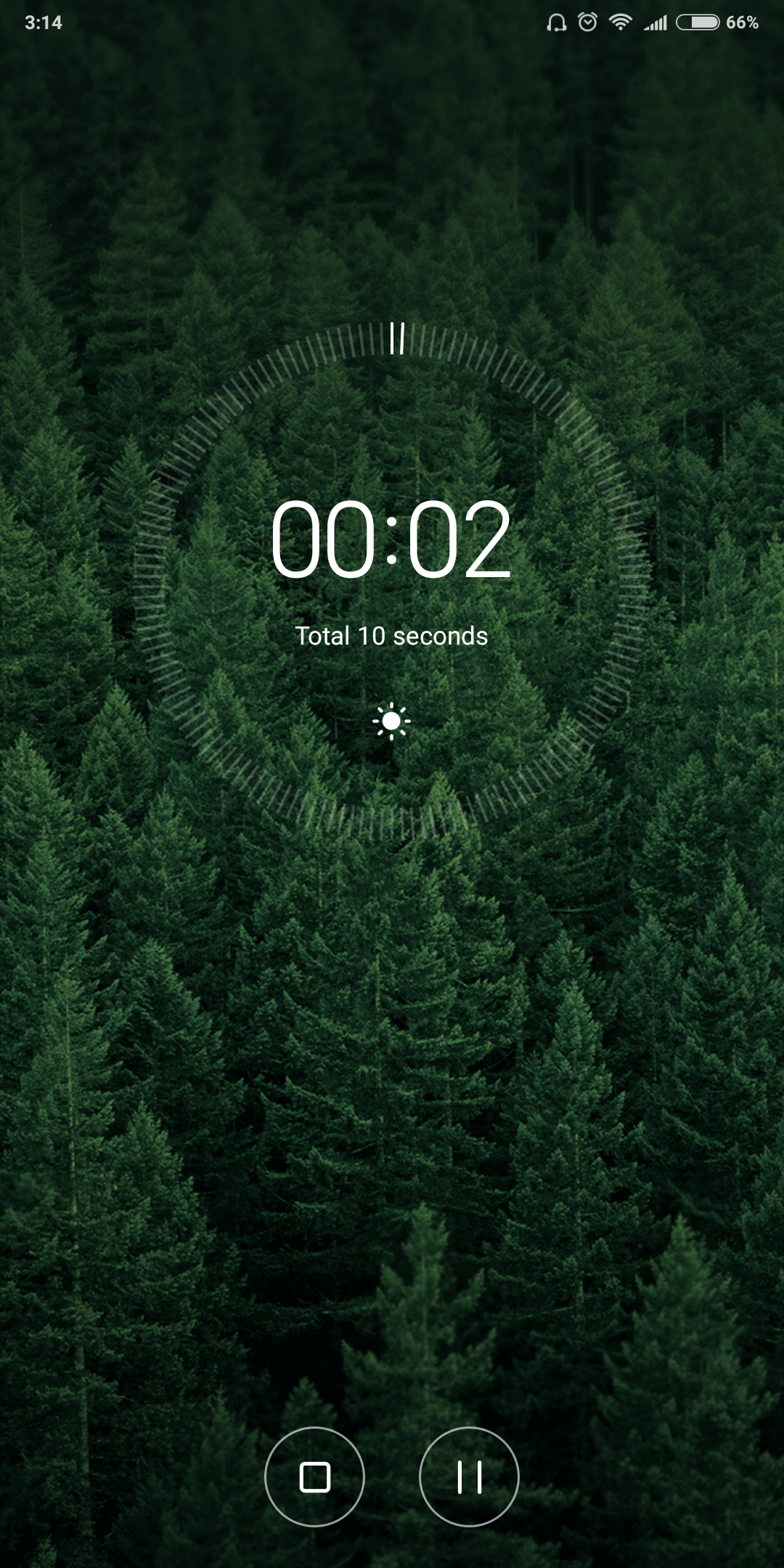 Can Someone Find Me This Forest Wallpaper Without That Clock Stuff