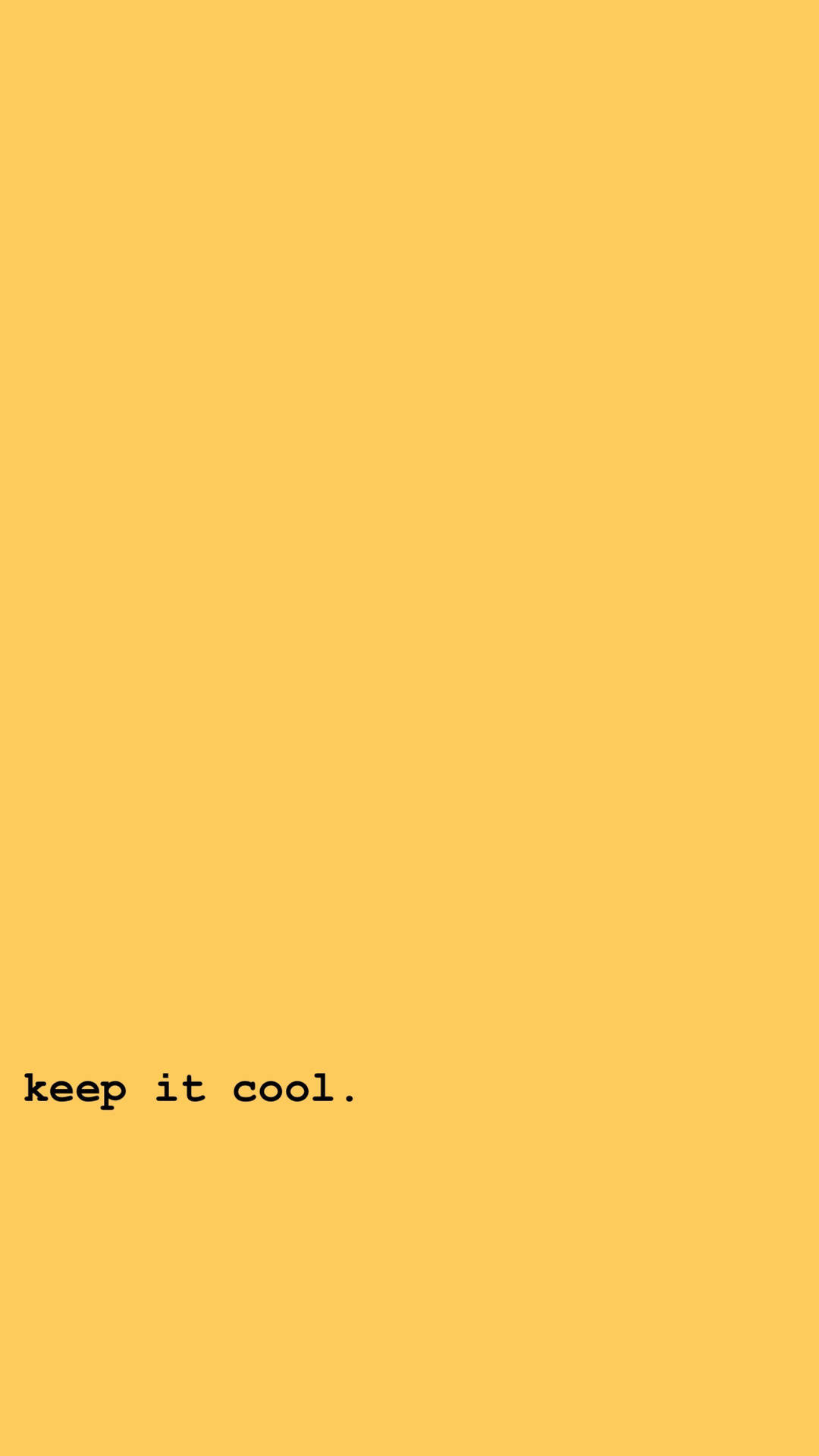 Pastel Yellow Aesthetic Wallpaper