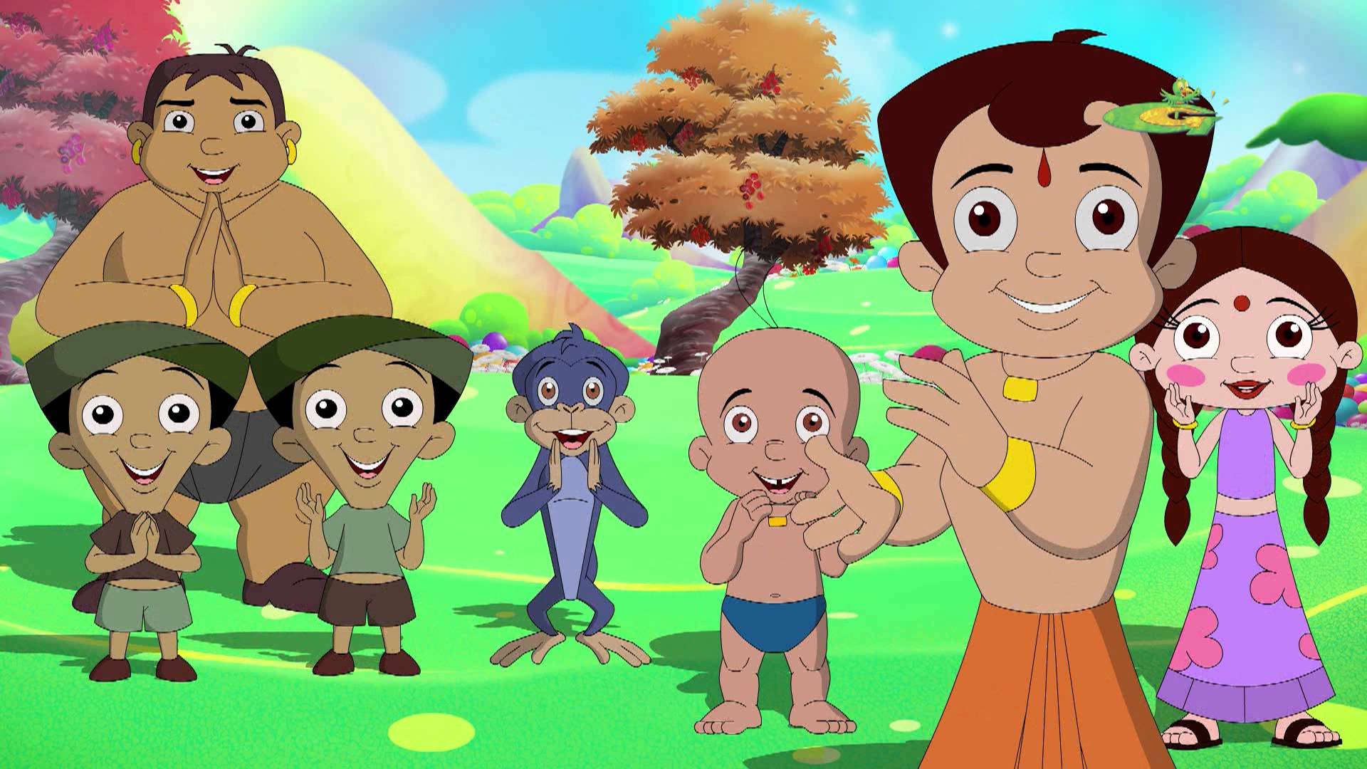 Free download Kids Cartoons New Chota bheem cartoon HD wallpapers  [1920x1080] for your Desktop, Mobile & Tablet | Explore 46+ New HD Cartoon  Wallpapers | Hd New Wallpaper, Wallpaper New Hd, Cartoon Backgrounds