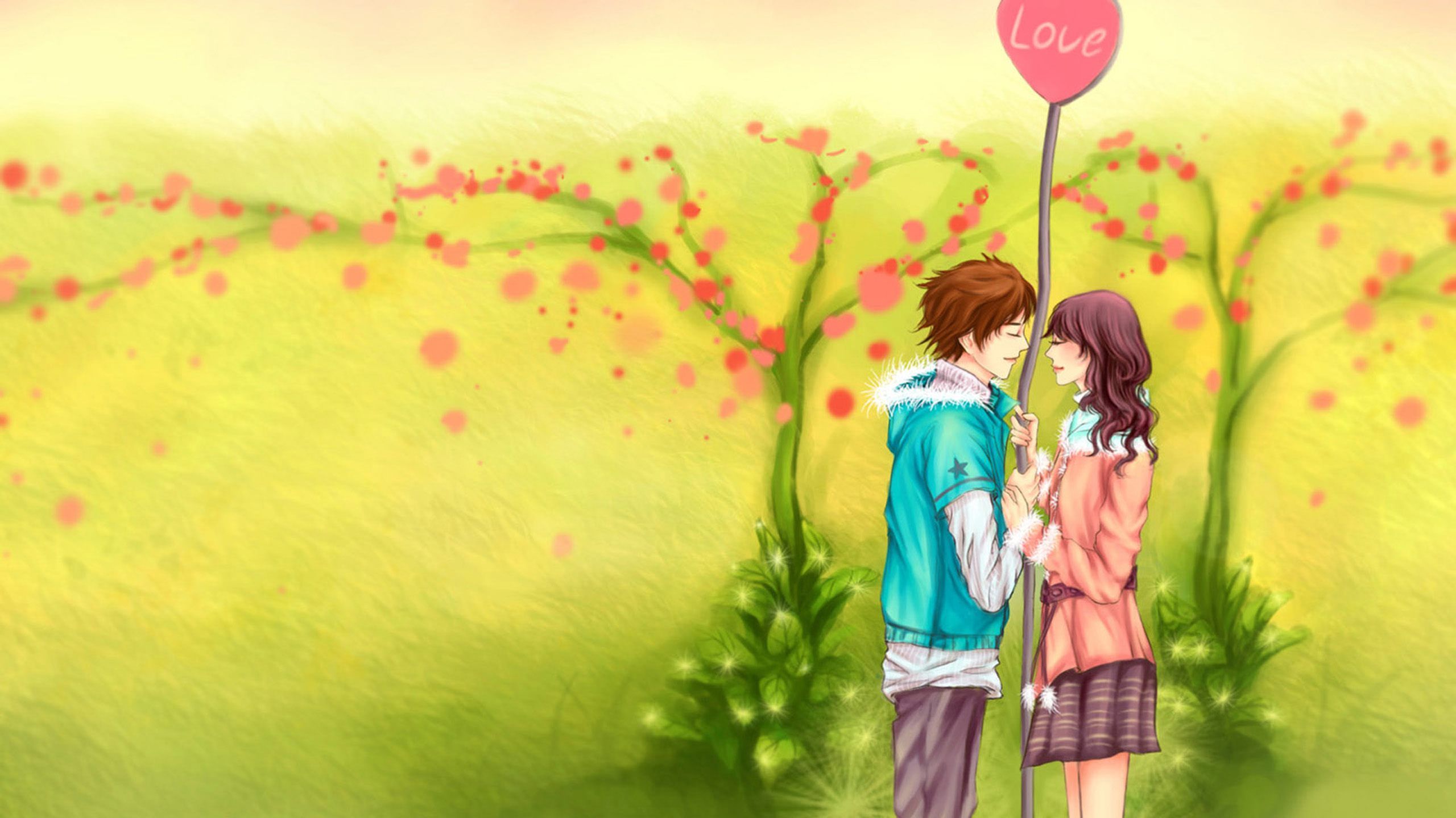 Lovers Image Wallpaper