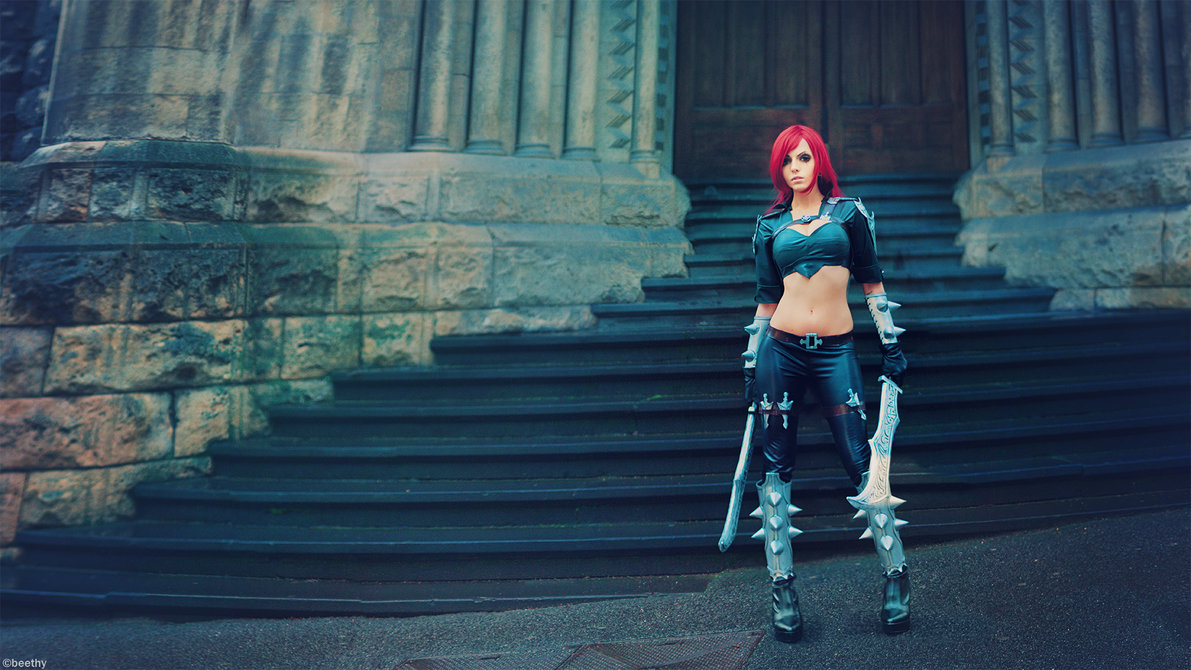 League of Legends   Katarina [ 1080p Wallpaper ] by beethy on