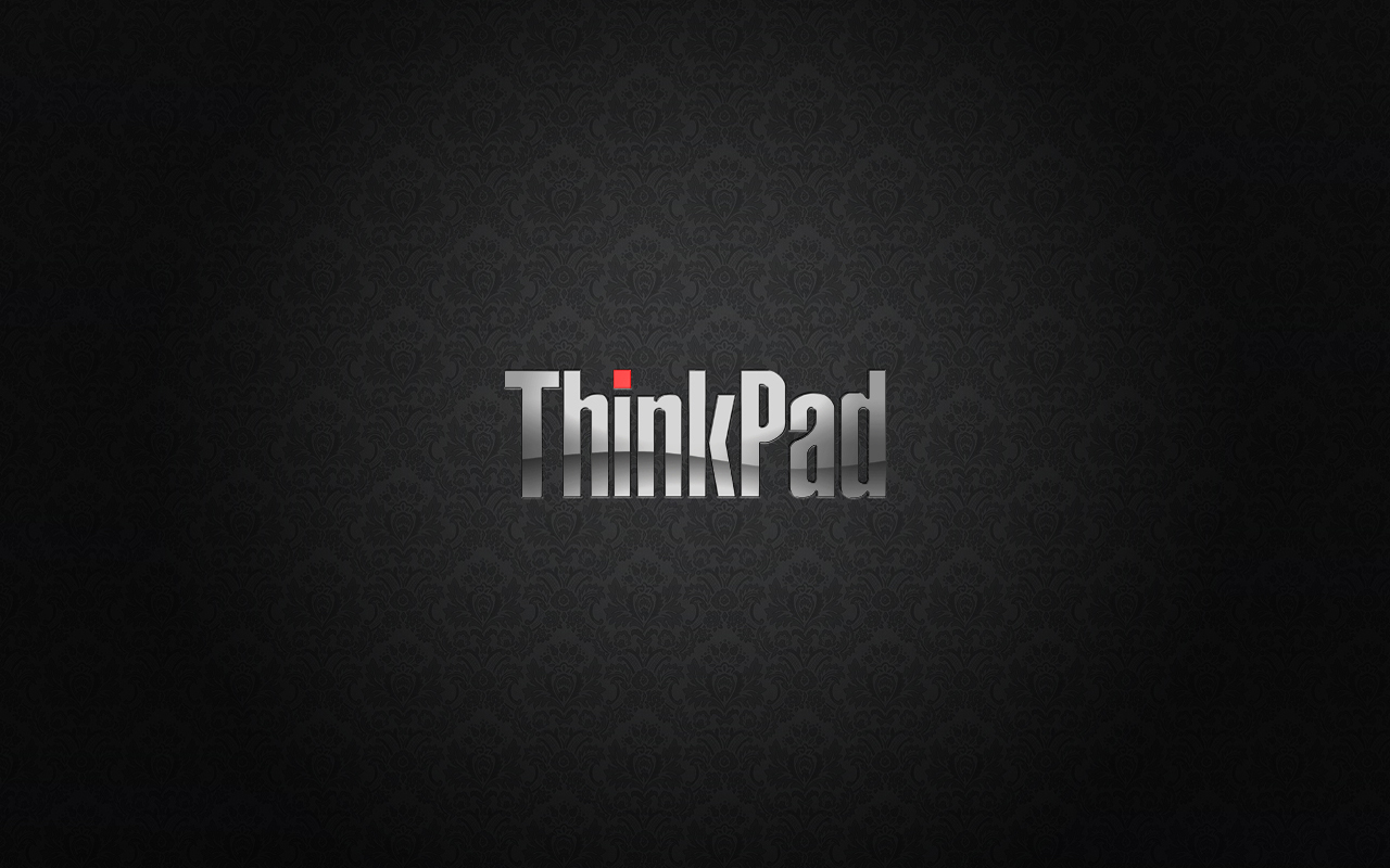 1024x768 IBM ThinkPad desktop