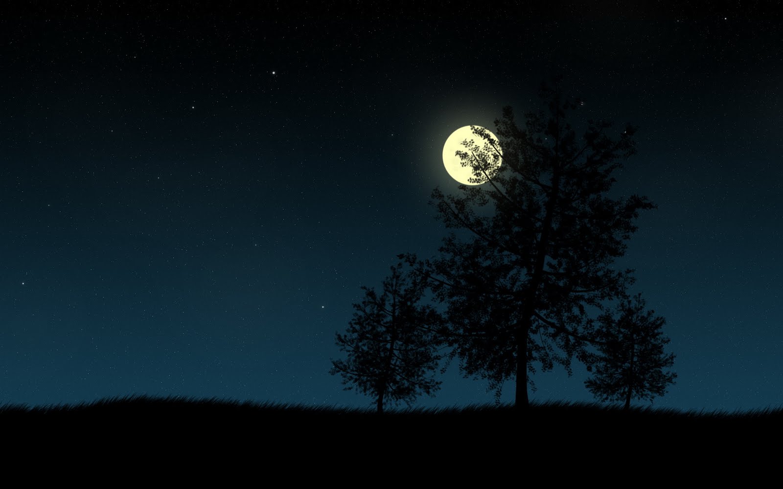 Top 999+ Moon Night Sky Wallpaper Full HD, 4K✓Free to Use