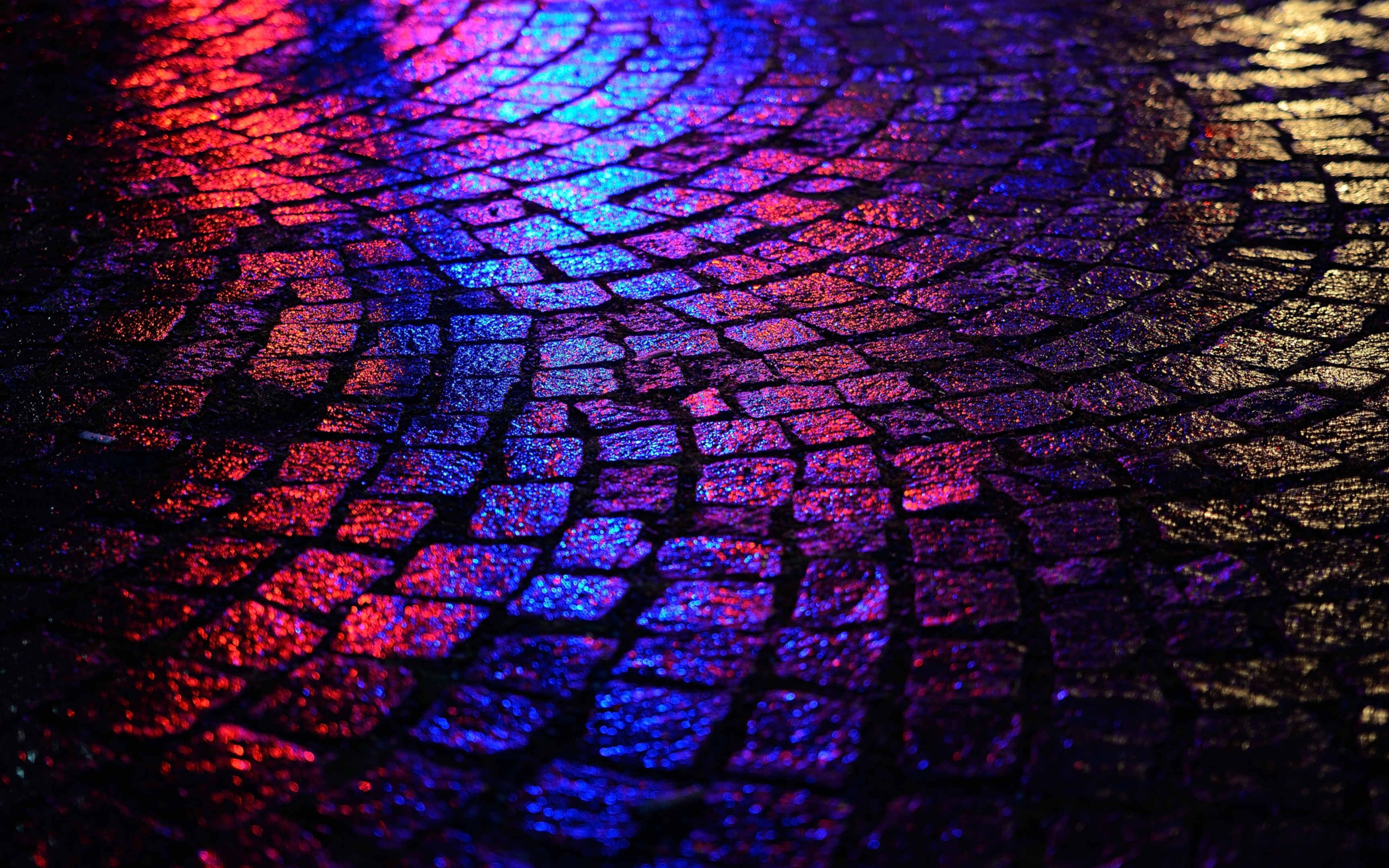 Paving Stone Reflection 4k HD Wallpaper Image Photos And Picture