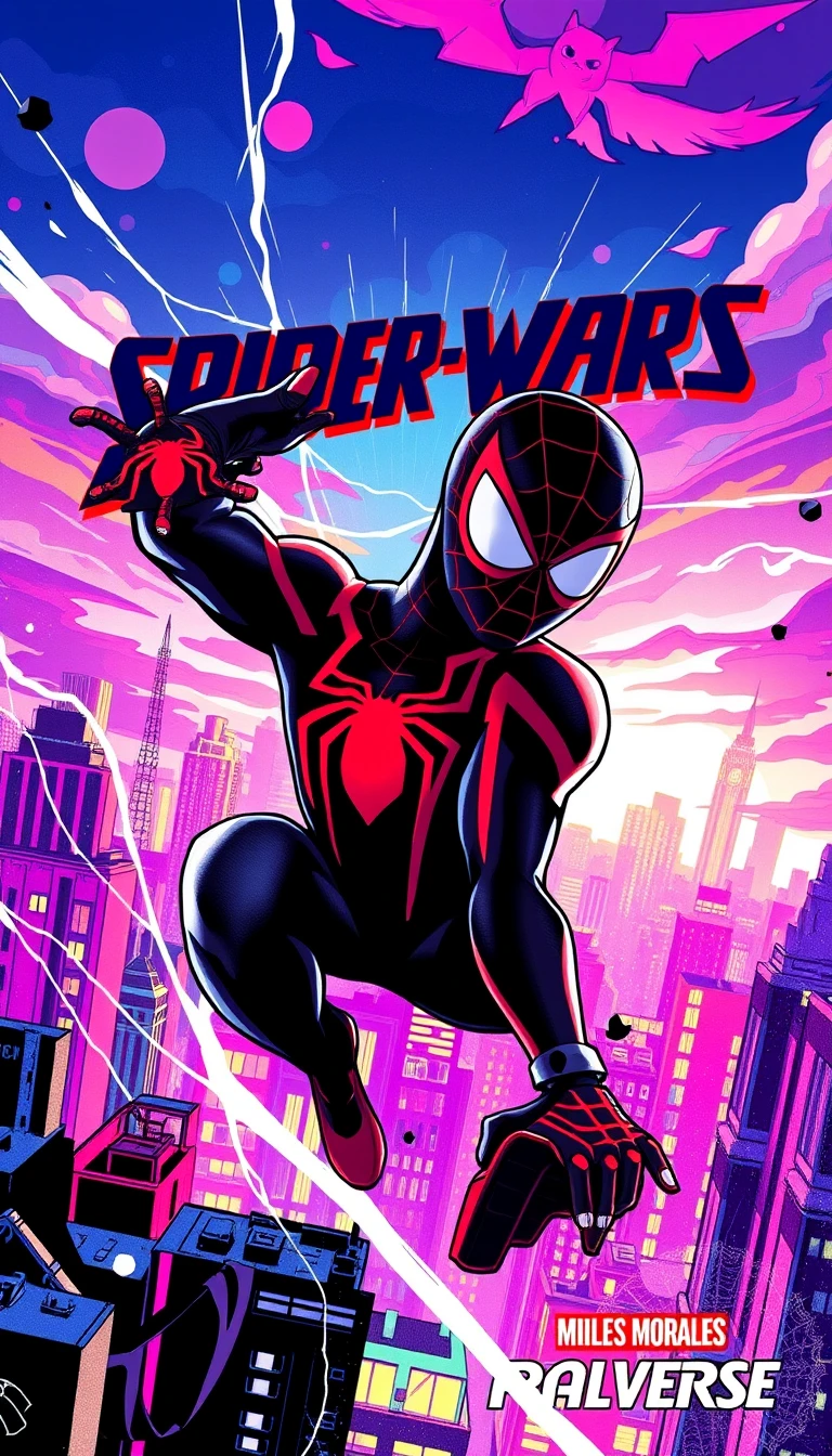 Miles Morales Spider Verse Wallpaper