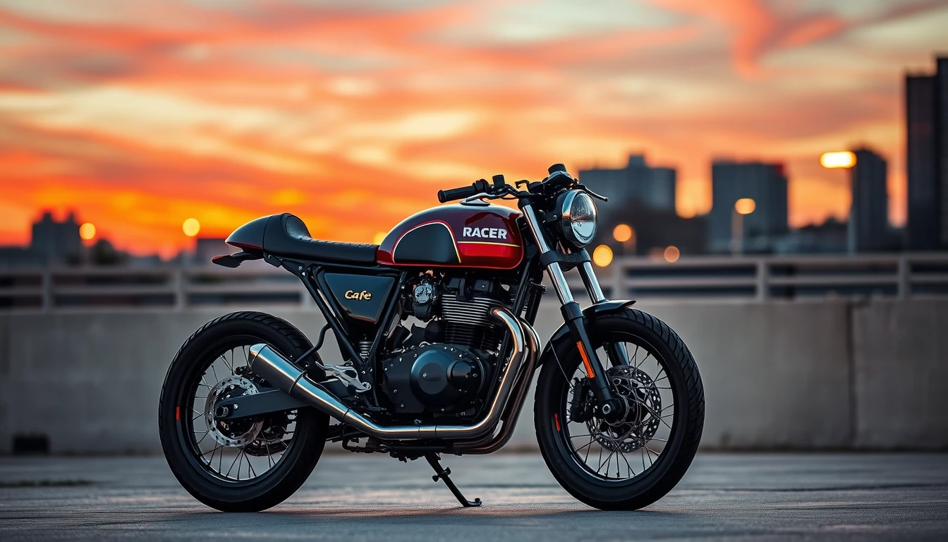 Triumph Cafe Racer Wallpaper