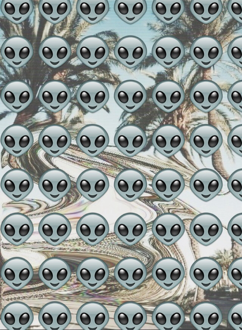 Alien Background Aliens And
