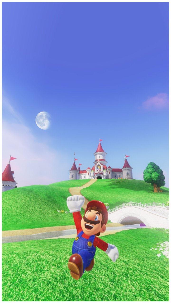 Share your Super Mario Odyssey phone wallpapers Heres mine r