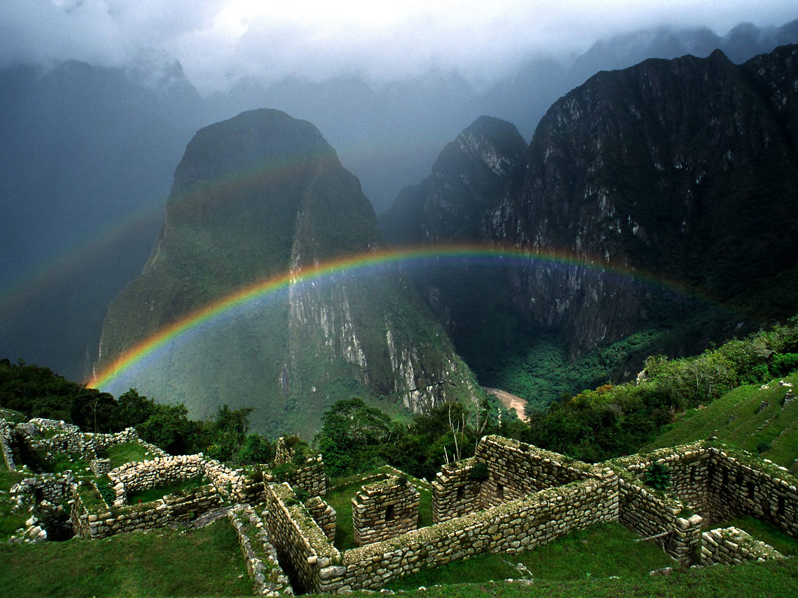 Over Machu Picchu Peru Wallpaper Pictures Photos And Background