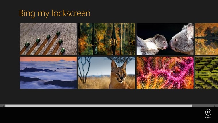 Set Bing Images as LockScreen Wallpaper on Windows 8