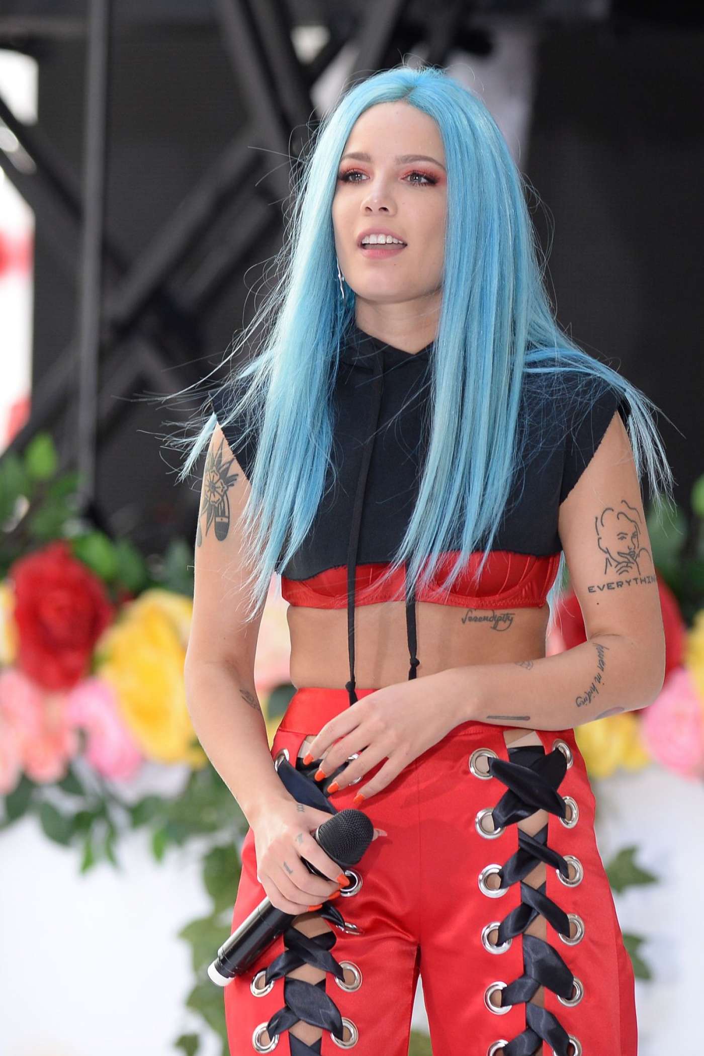 Halsey Performs At Today Show In New York