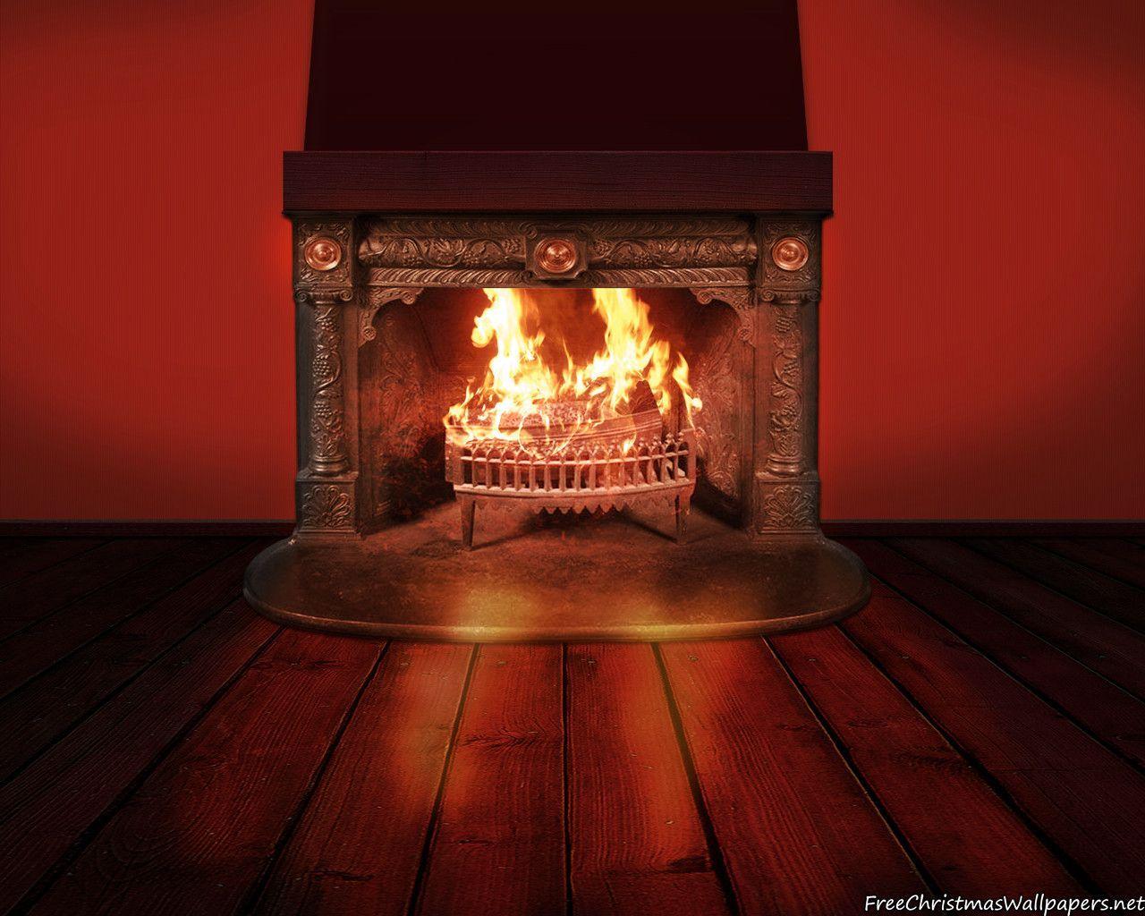 Fireplace Desktop Wallpaper