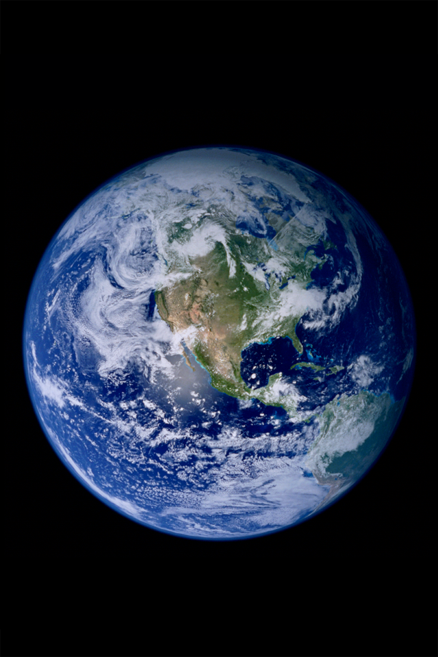 Earth Default iPhone 4s Wallpaper And Background