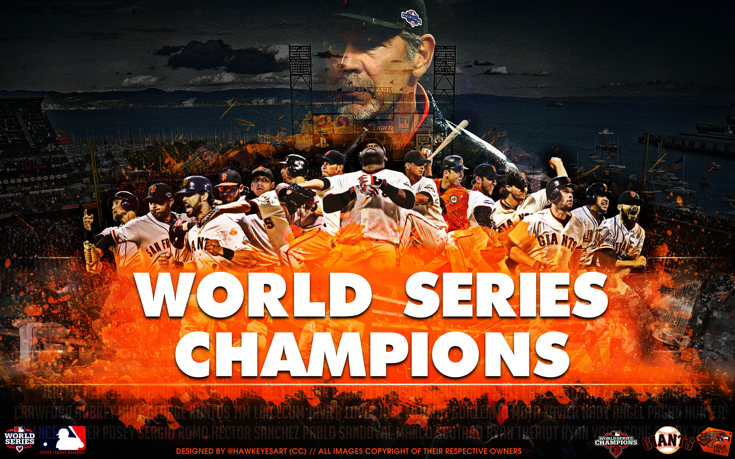 San Francisco Giants Mlb Baseball Wallpaper Background