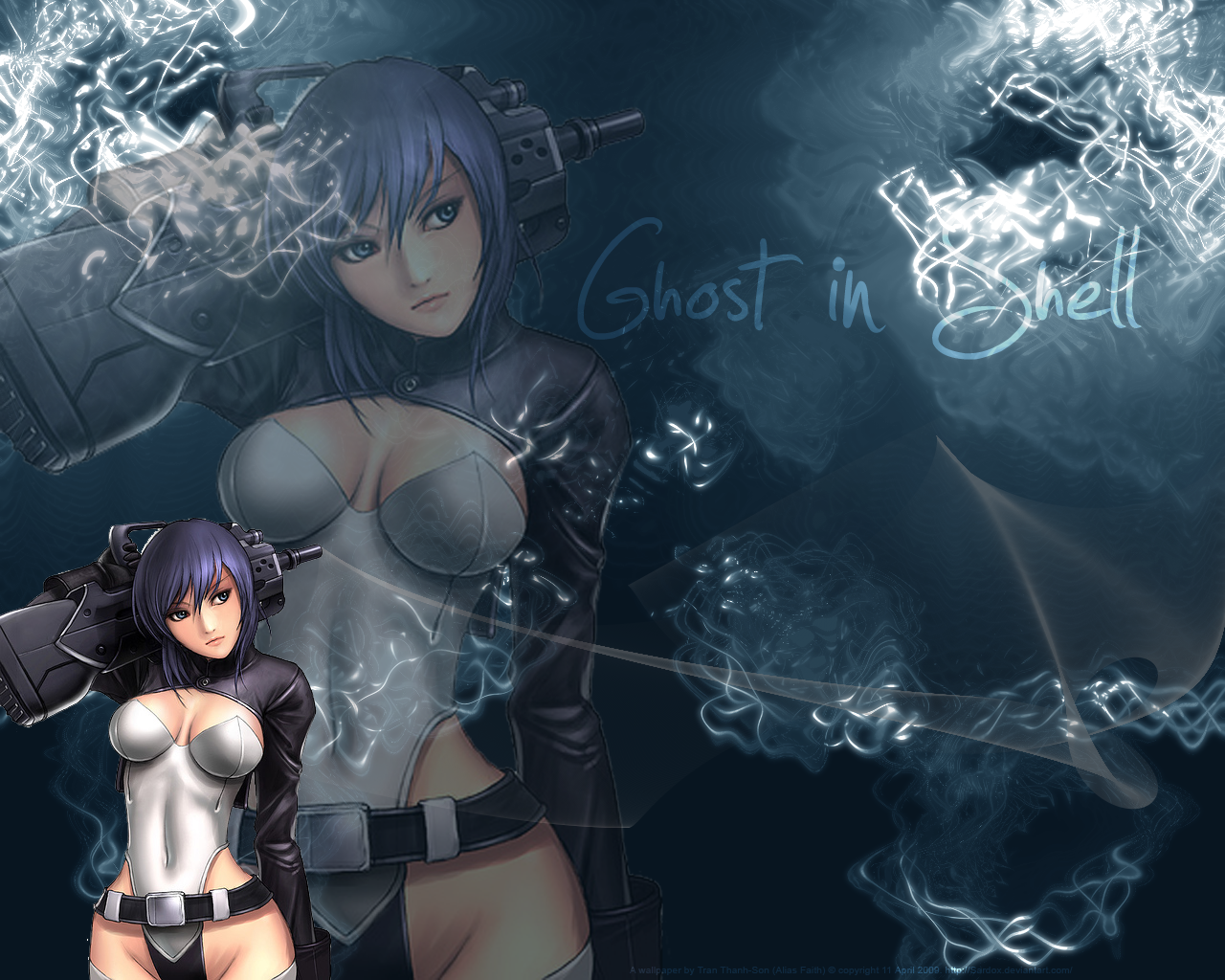 Ghost In The Shell HD Background Wallpaper