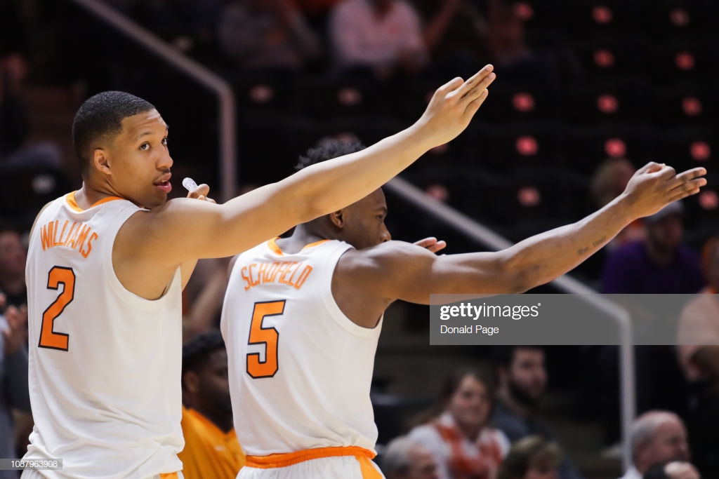 Grant Williams Of The Tennessee Volunteers And Admiral Schofield