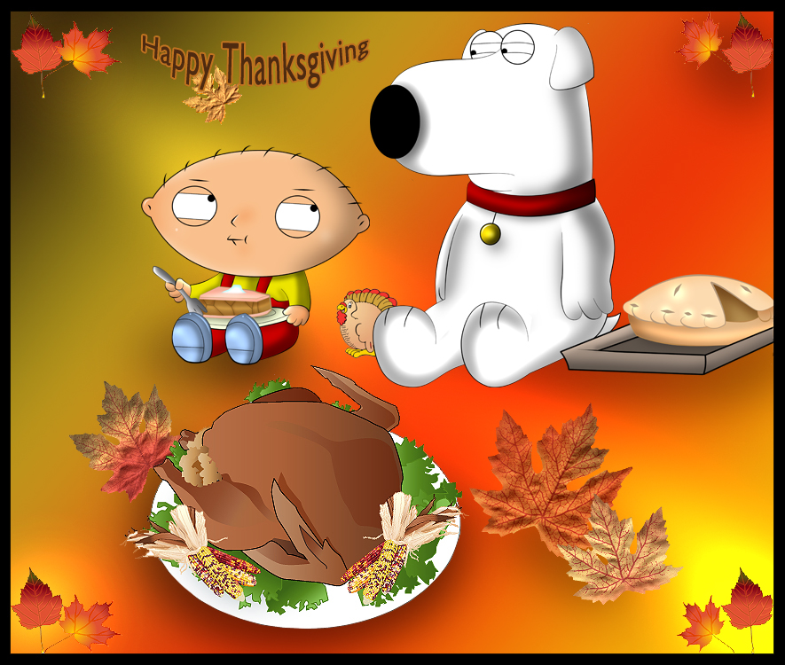 Family Guy Thanksgiving Wallpaper Deviantart More Like
