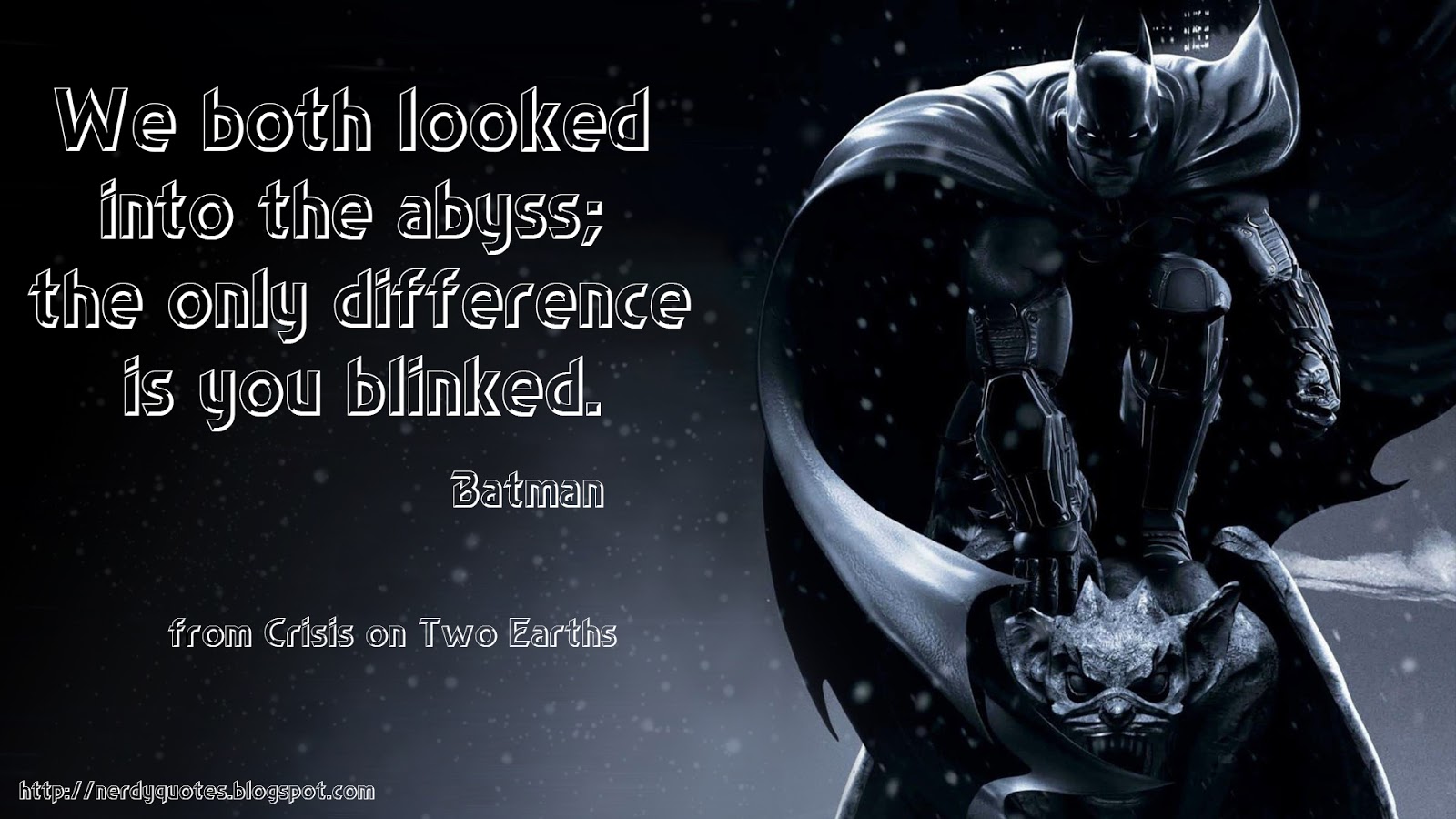Batman Ic Quotes