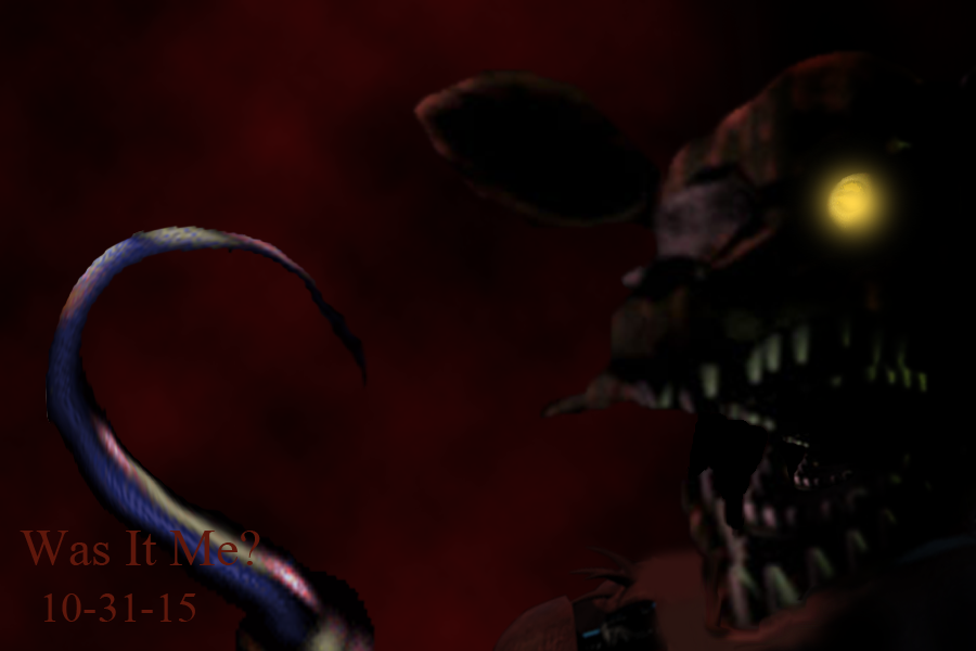 FNaF 4 Nightmare Foxy FANMADE by 4ngryb1rd5numb3r10