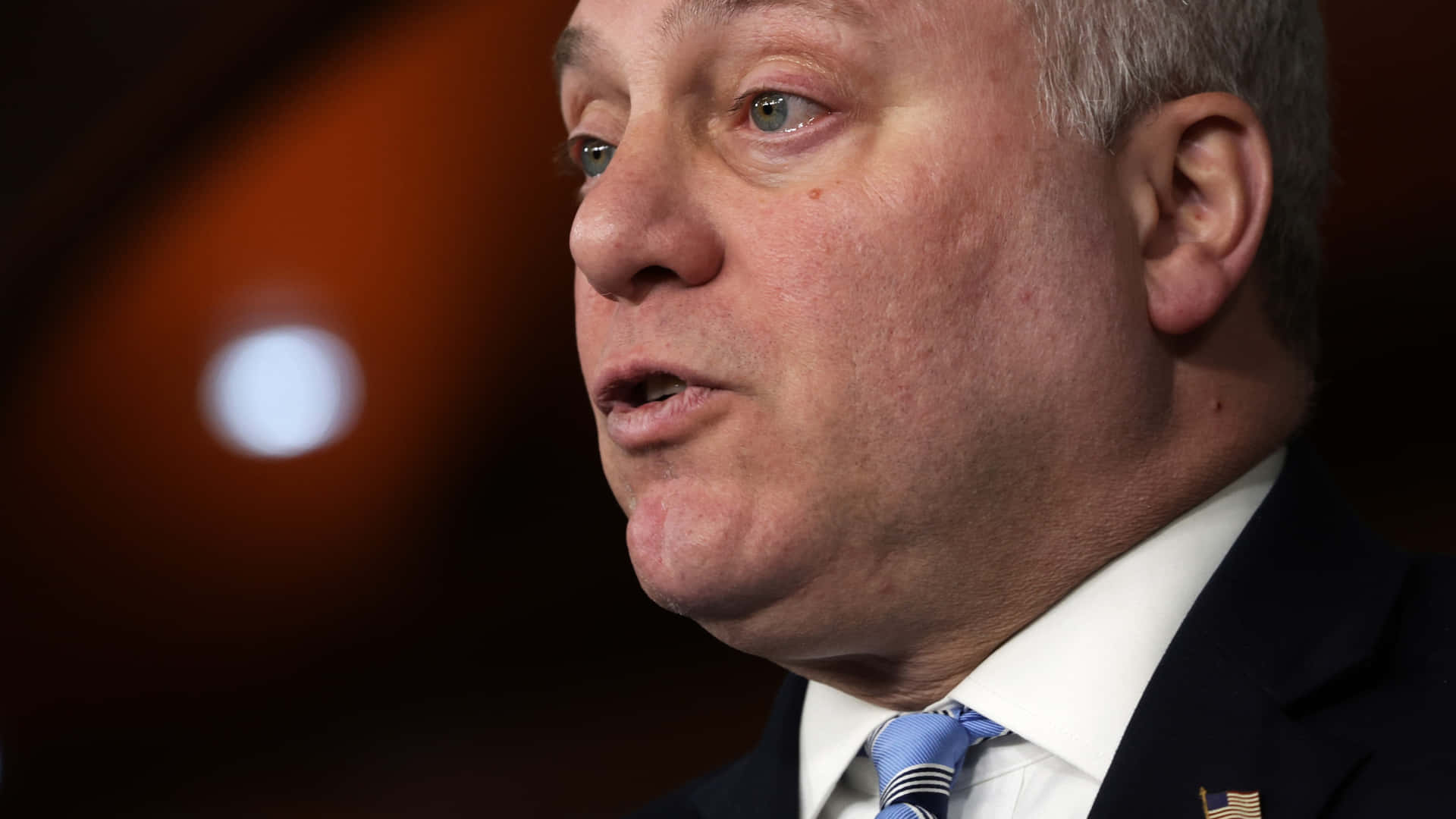 Steve Scalise Face Close Wallpaper