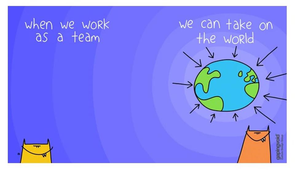 Gapingvoid S Virtual Background Bring Life Culture To Your Dull