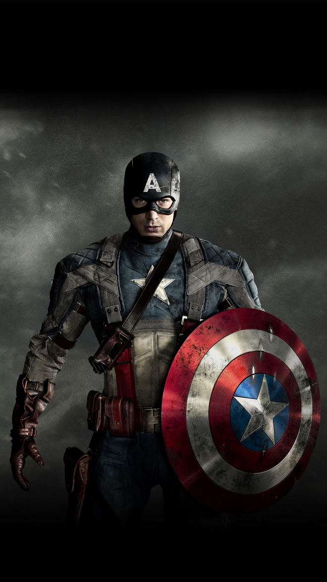 The Avengers Captain America HTC hd wallpaper 660x1173