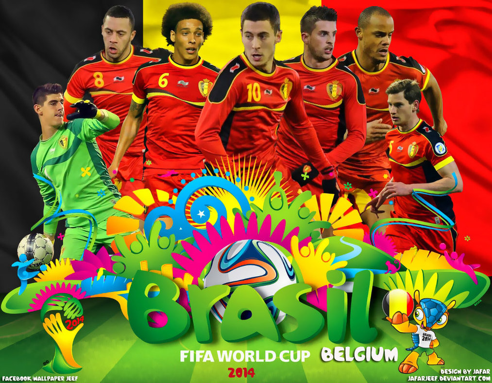 Belgium World Cup 2014 Wallpaper by jafarjeef on