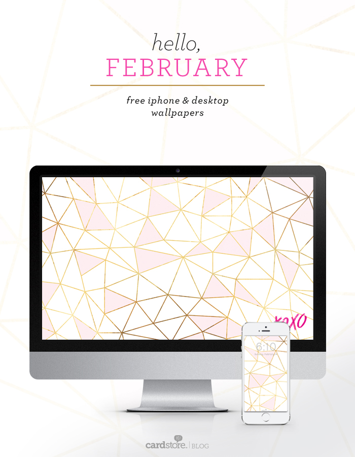 Desktop Beautification Project February Cardstore