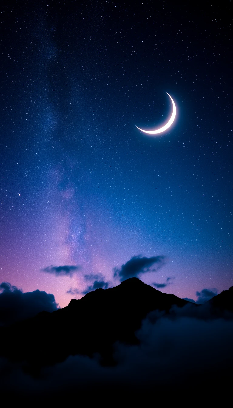 Dark Sky Phone Wallpaper