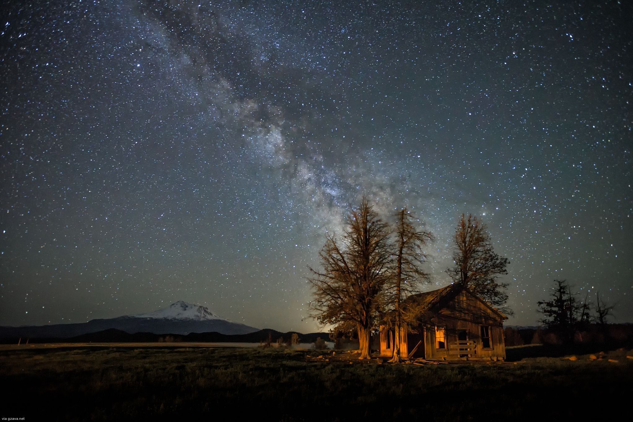 Starry Night Sky Wallpaper