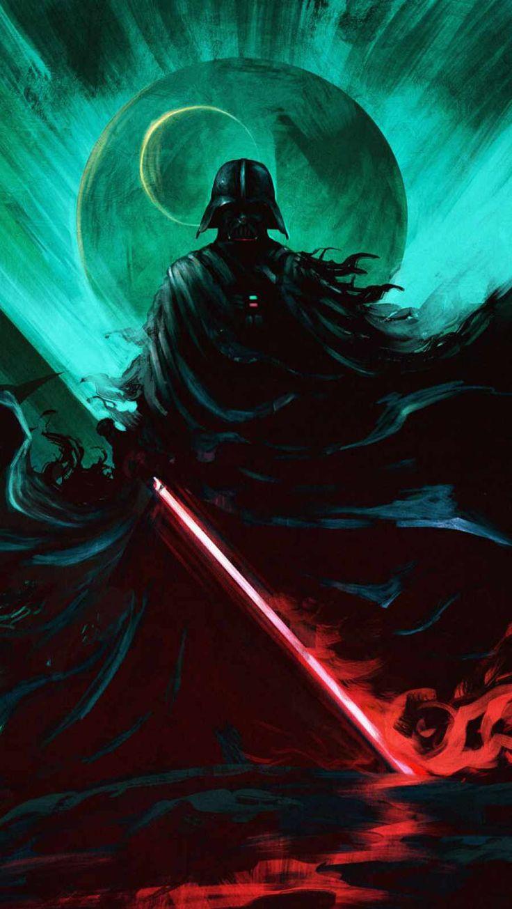 Darth Vader Art iPhone Wallpaper