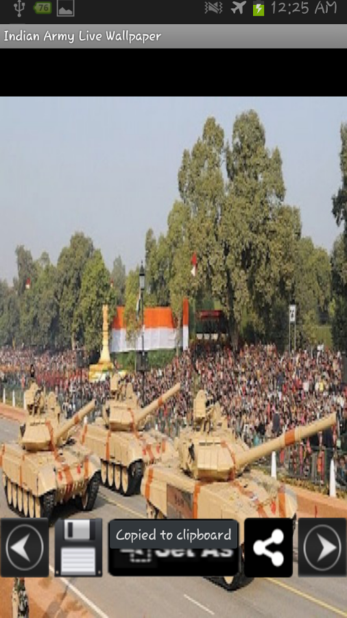 Indian Army Live Wallpaper Screenshot