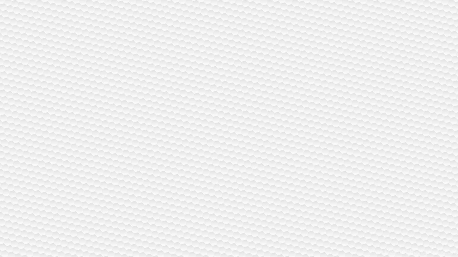 White Abstract Hexagon Shapes Wallpaper