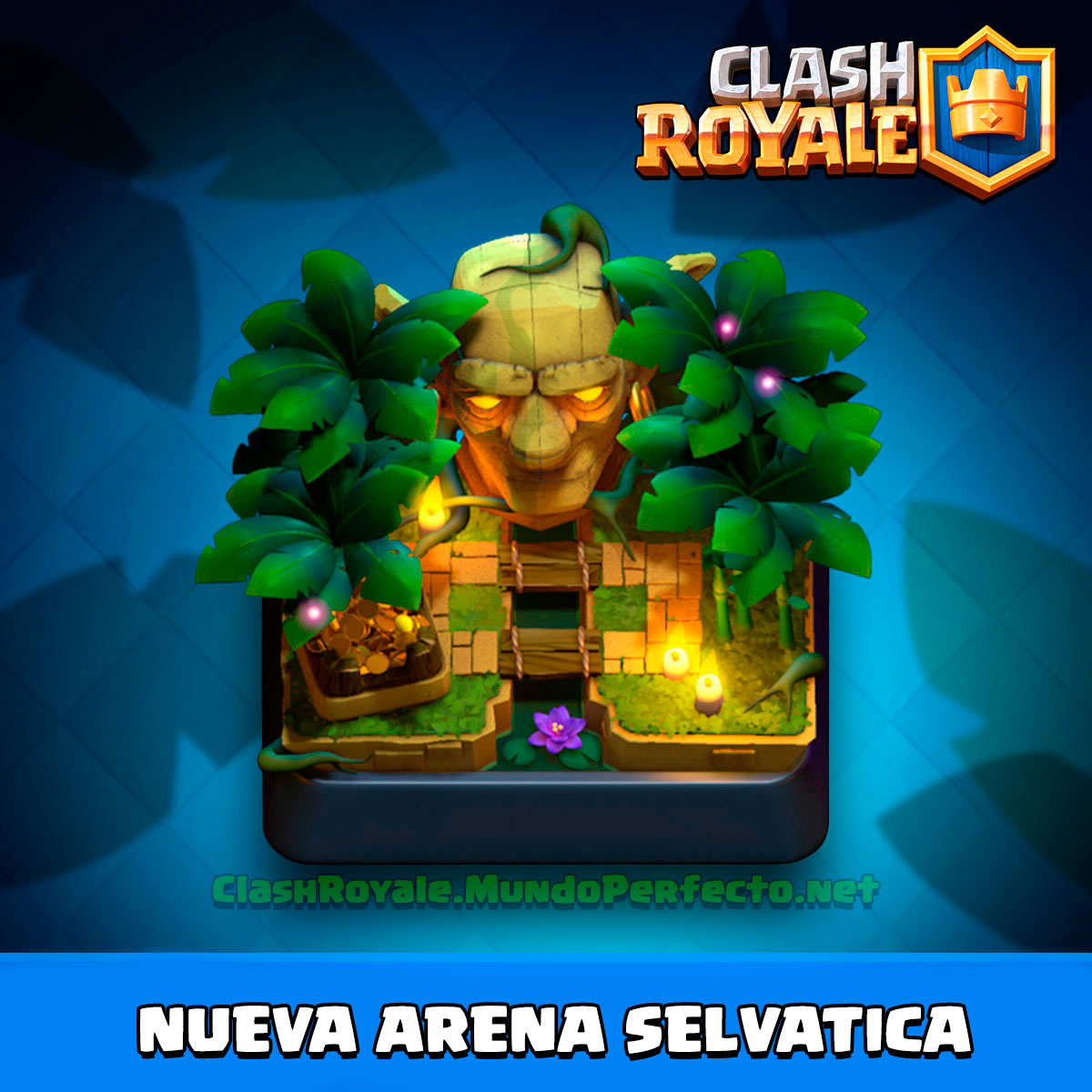Arena Selvatica La Nueva De Clash Royale