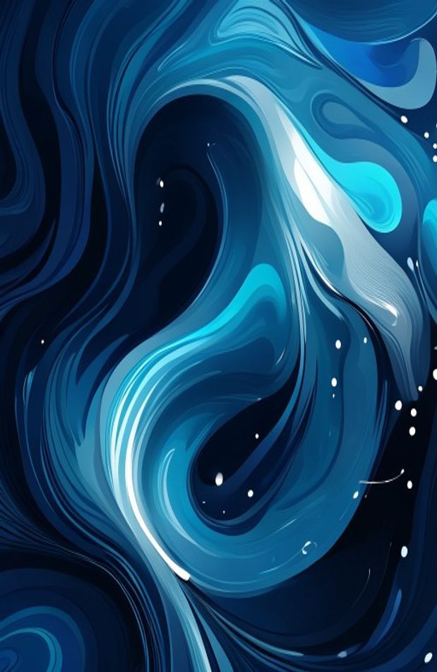 Dark Blue Abstract Wallpaper