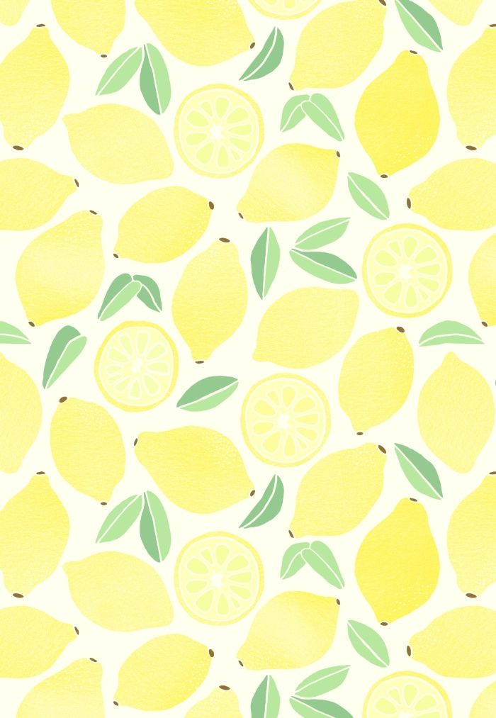 Summer Lemons Art Print With Image Lemon