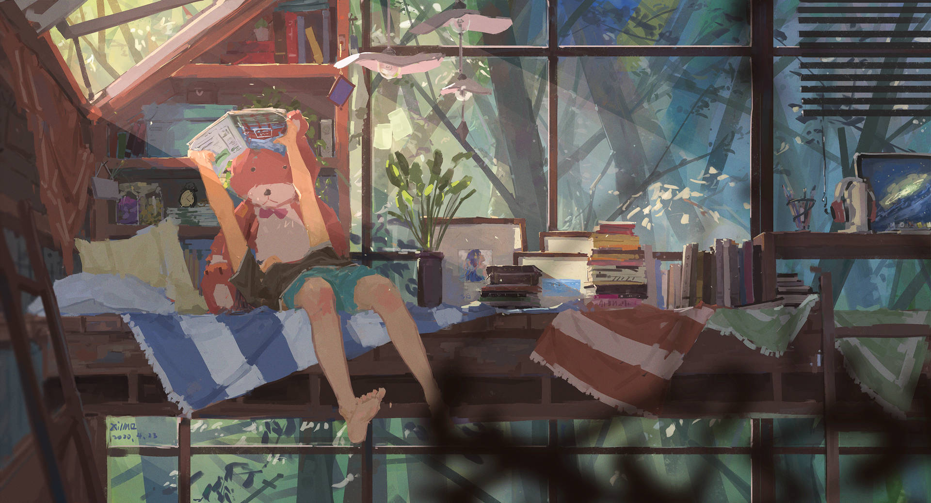 Anime Bedroom Wallpaper
