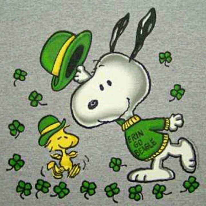Snoopy St Patrick S Day Screensavers Wallpaper Pinned By Candace