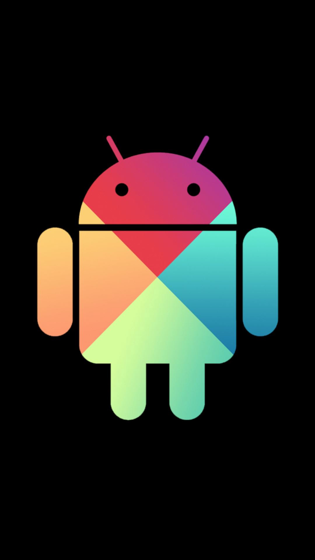 Google Nexus Android Logo Colors Wallpaper