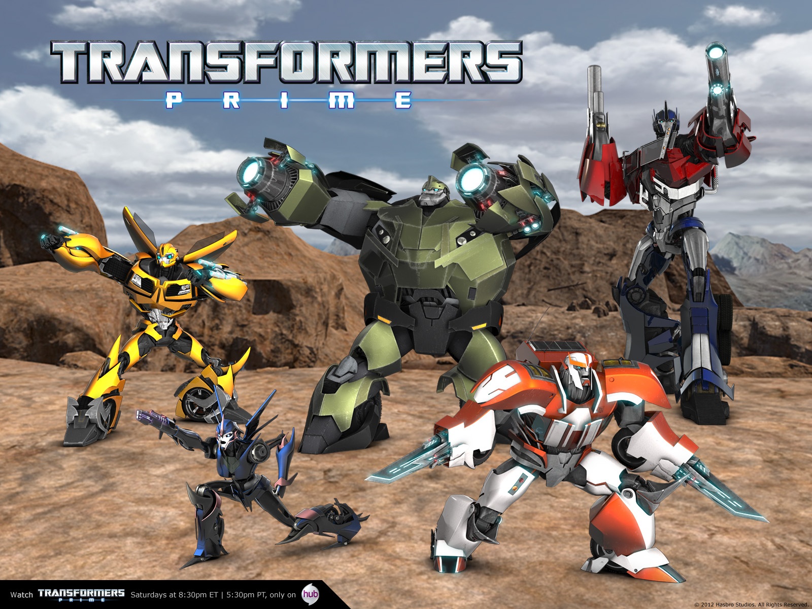 Transformers Prime Autobots Wallpaper
