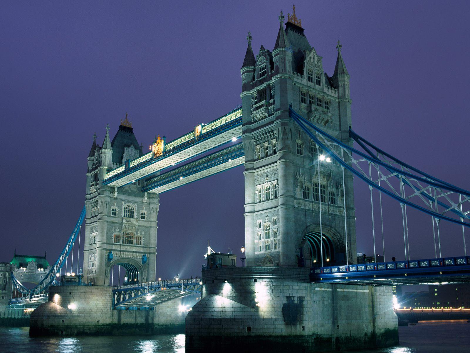 Tower Bridge London Icon Suspension River Thames