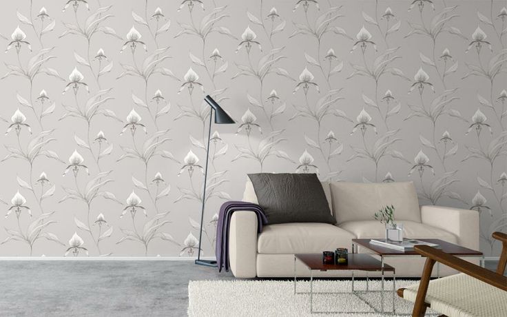 Cole And Son Orchid Wallpaper Bedroom