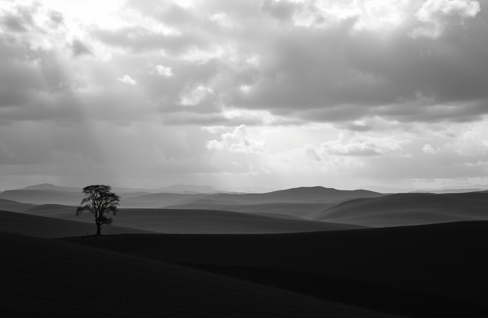 Black And White Hd Wallpaper