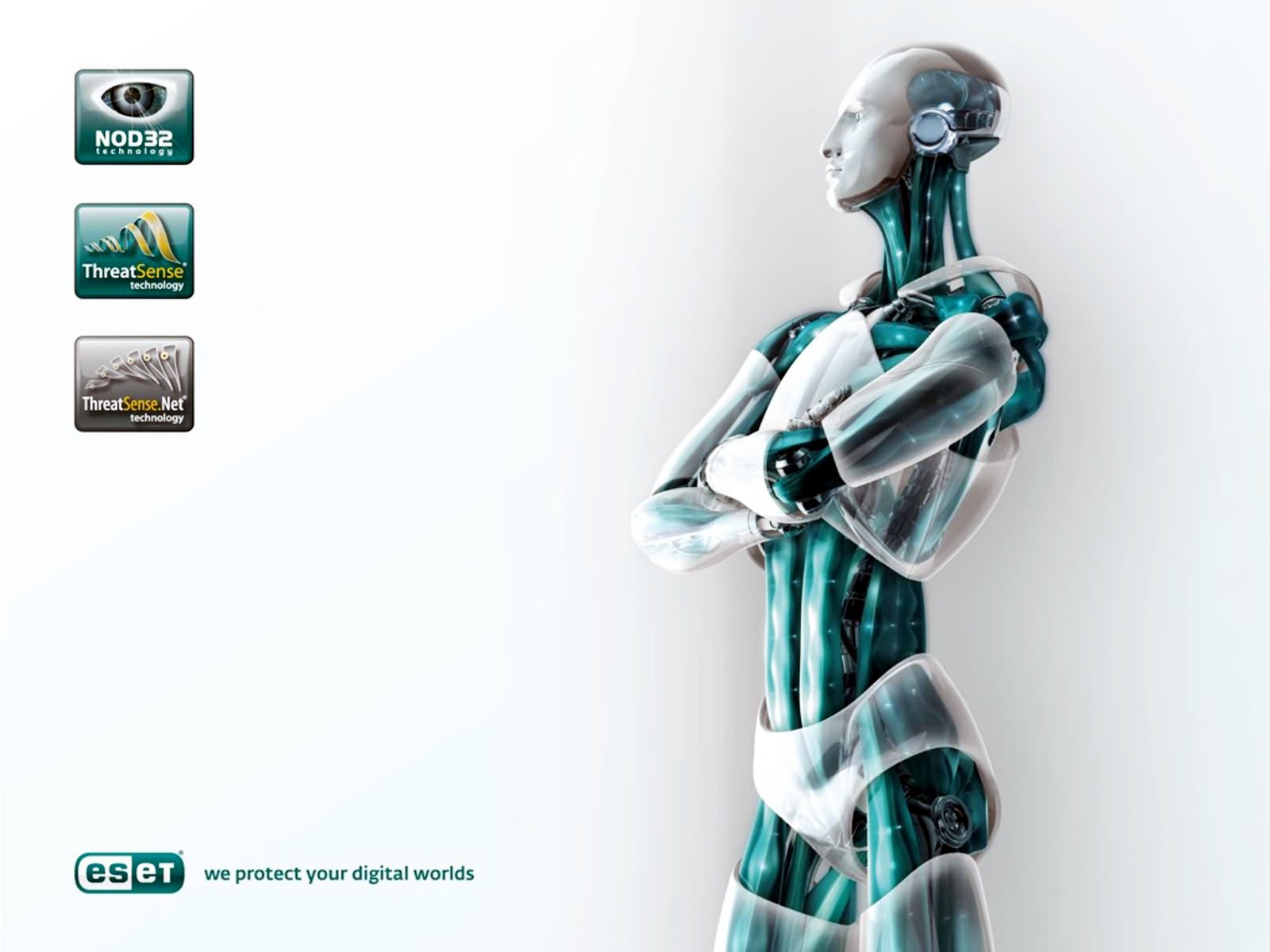 Eset Nod32 3D Robot HD Wallpapers Download Free Wallpapers in HD for